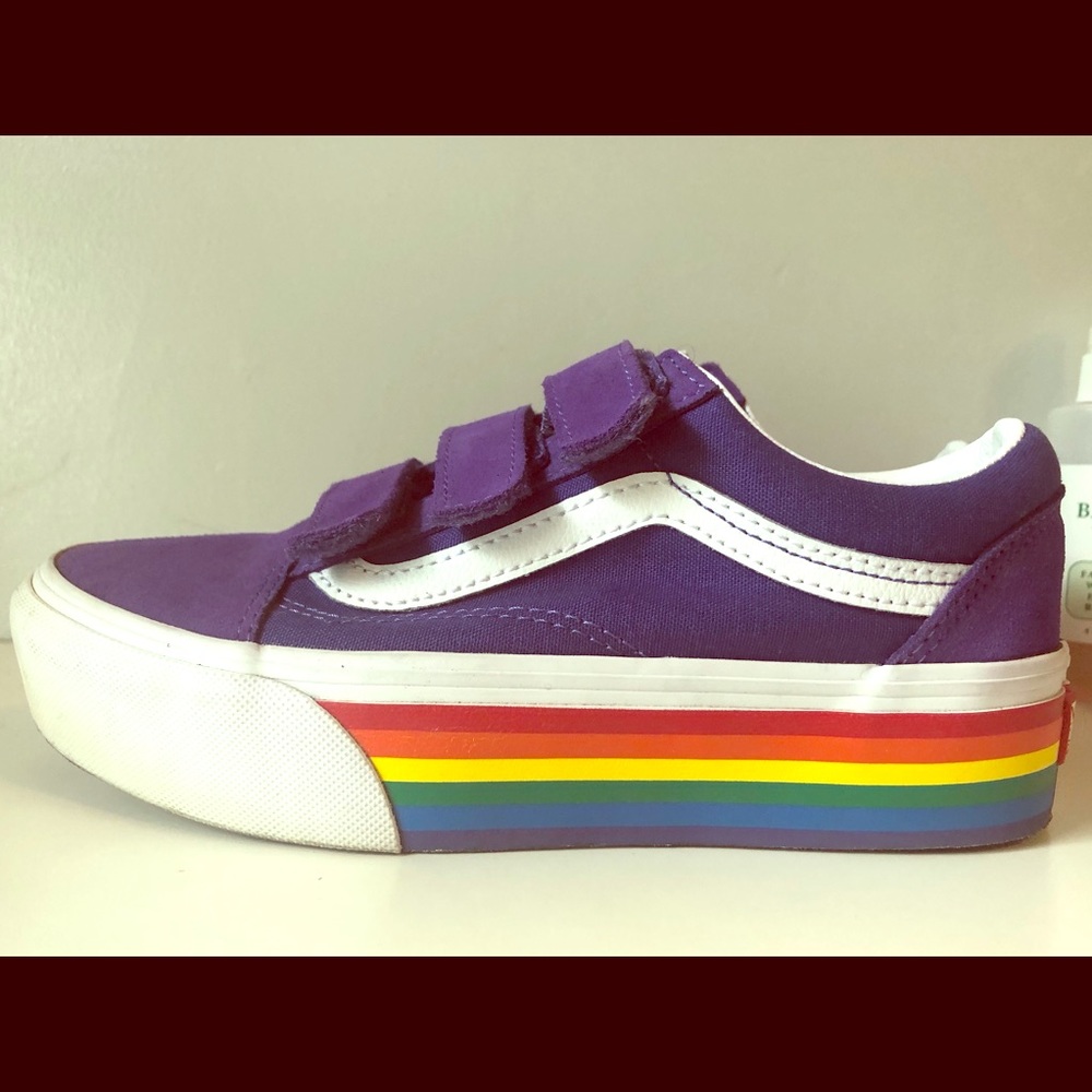 VANs Purple suede Shoes!